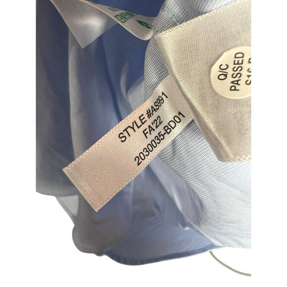 J. Crew Mens Blue Slim Untucked Performance‎ Button Down Dress Shirt Size XL - Picture 11 of 15